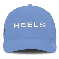 Casquette Jordan Brand Carolina Blue pour homme, modèle North Tar Heels Gameday Aerobill Swooshflex Dri-FIT