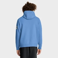 Sweat à capuche en polaire bleu Carolina Blue des Tar Heels de Caroline du Nord pour homme Jordan Brand