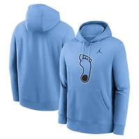Men's Jordan Brand Carolina Blue North Tar Heels Primetime Alternate Logo Club Fleece Pullover Hoodie