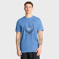 Men's Jordan Brand Carolina Blue North Tar Heels Primetime Legend Football Icon Dri-FIT T-Shirt