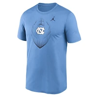 Men's Jordan Brand Carolina Blue North Tar Heels Primetime Legend Icon Performance T-Shirt