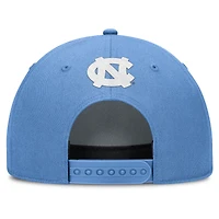 Casquette ajustable Jordan Brand Carolina Blue pour homme, équipe des Tar Heels de Caroline du Nord, Rise Campus