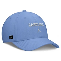 Men's Jordan Brand Carolina Blue North Tar Heels Rise On-Field SwooshFlex Dri-FIT Flex Hat