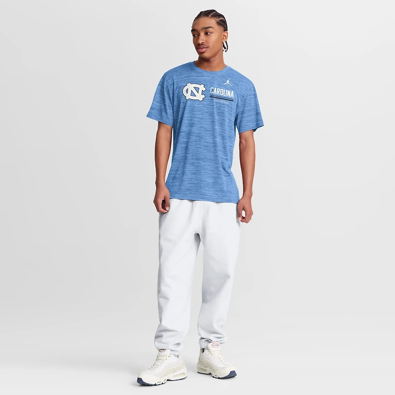 Men's Jordan Brand Carolina Blue North Tar Heels Sideline Velocity Dri-FIT T-Shirt