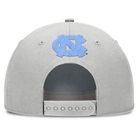 Men's Jordan Brand Gray North Carolina Tar Heels 2025 Sideline Dust Pinched Rise Adjustable Hat