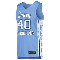 Men's Jordan Brand Hubert Davis Carolina Blue North Tar Heels Replica Basketball Player Jersey