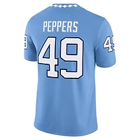 Men's Jordan Brand Julius Peppers Carolina Blue North Tar Heels Alumni Football Game Jersey