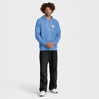 Sweat à capuche zippé Jordan Brand bleu clair pour homme, édition Standard Issue Dri-FIT, North Carolina Tar Heels 2025