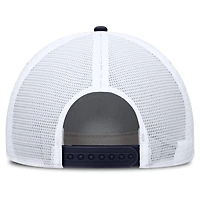 Men's Jordan Brand  Navy/White North Carolina Tar Heels 2025 On-Field Rise Engineered Trucker Adjustable Hat