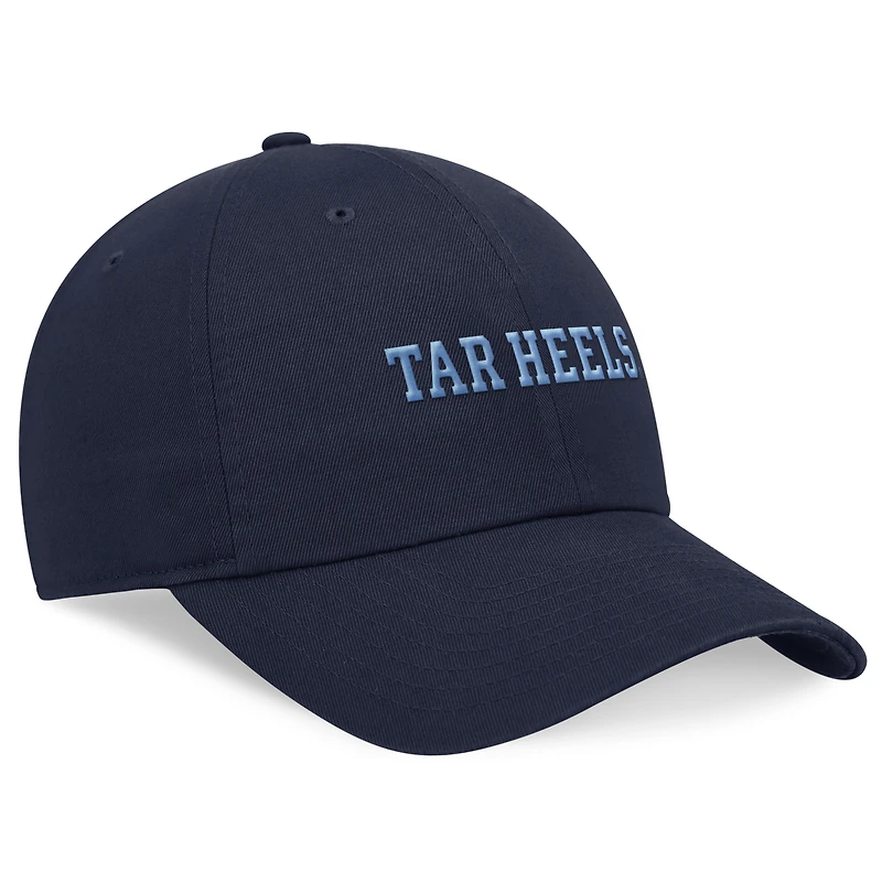 Men's Jordan Brand Navy North Carolina Tar Heels 2024 On-Field Club Adjustable Hat