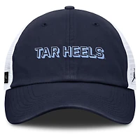 Men's Jordan Brand Navy North Carolina Tar Heels 2025 Gameday On-Field Club Adjustable Trucker Hat