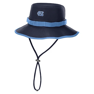 Men's Jordan Brand Navy North Carolina Tar Heels 2026 Sideline Apex Boonie Bucket Hat