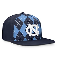 Men's Jordan Brand Navy North Carolina Tar Heels Argyle Pro Snapback Hat
