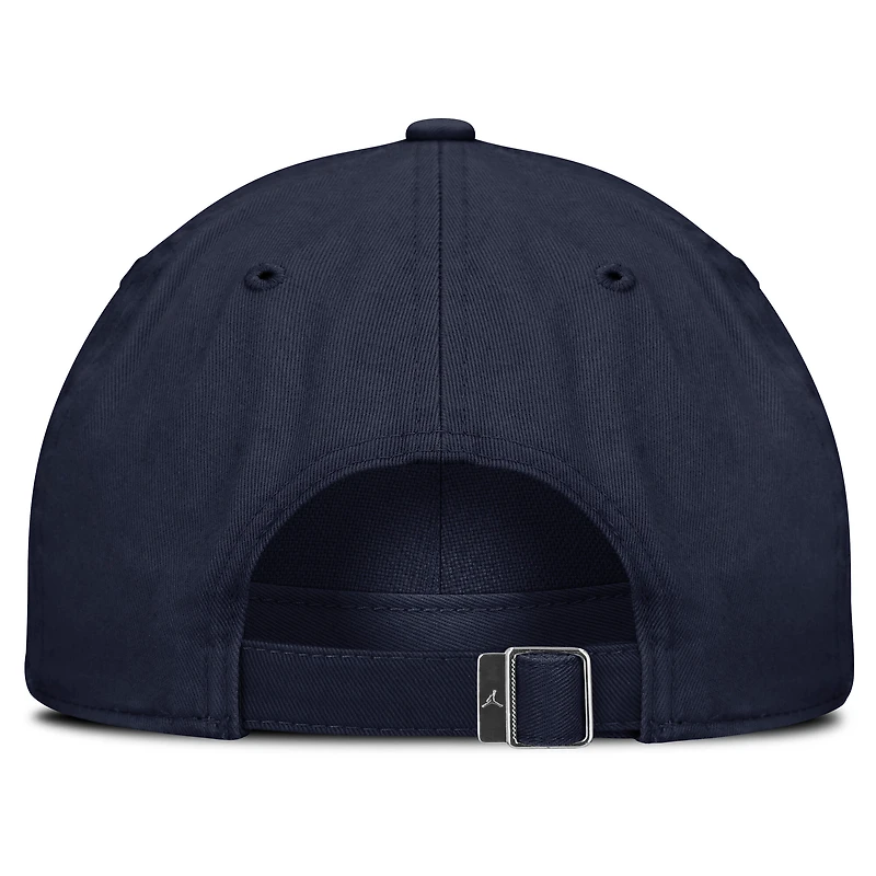 Casquette ajustable Jordan Brand bleu marine pour homme, North Carolina Tar Heels Local Club