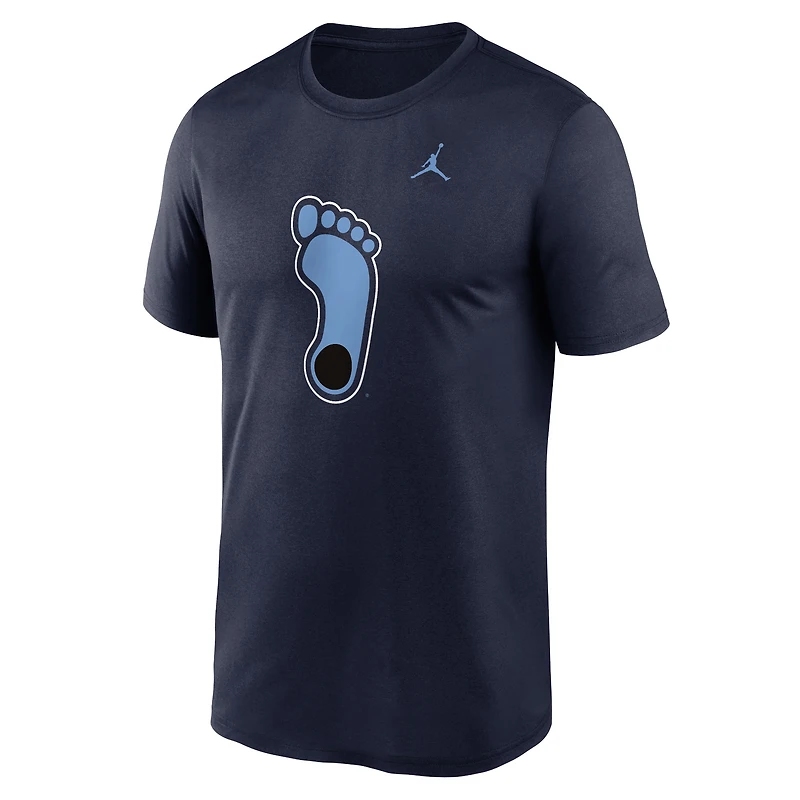 Men's Jordan Brand Navy North Carolina Tar Heels Primetime Legend Alternate Logo T-Shirt