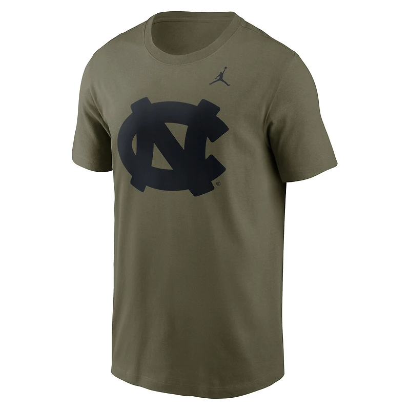 Men's Jordan Brand Olive North Carolina Tar Heels Primetime Logo Dri-FIT T-Shirt