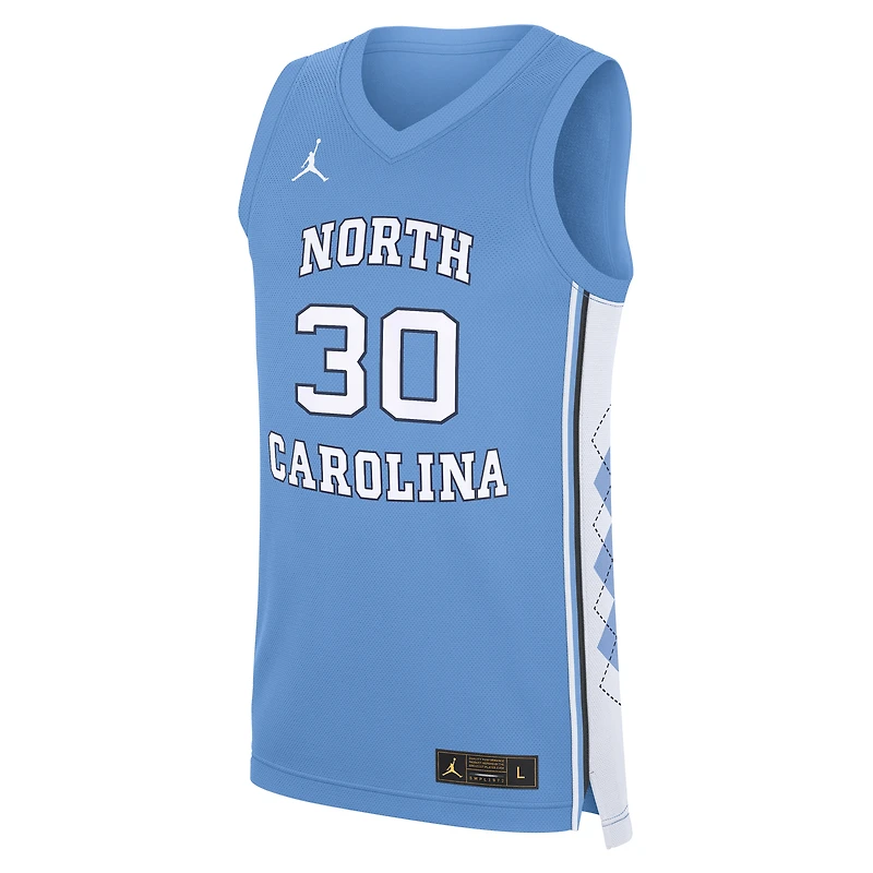 Men's Jordan Brand Rasheed Wallace Carolina Blue North Tar Heels Road Replica Basketball Jersey