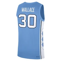 Men's Jordan Brand Rasheed Wallace Carolina Blue North Tar Heels Road Replica Basketball Jersey