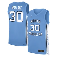 Men's Jordan Brand Rasheed Wallace Carolina Blue North Tar Heels Road Replica Basketball Jersey
