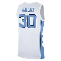 Maillot de basket-ball réplique Jordan Brand Rasheed Wallace pour homme, blanc, Caroline du Nord Tar Heels