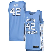 Jordan Brand Sean May Carolina Blue North Tar Heels Réplique du maillot de joueur basket-ball pour hommes