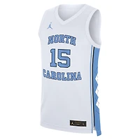 Maillot de basket-ball réplique Jordan Brand Vince Carter blanc pour homme des North Carolina Tar Heels
