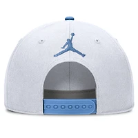 Men's Jordan Brand White/Carolina Blue North Carolina Tar Heels Argyle Rise Rope Adjustable Hat
