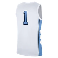 Men's Jordan Brand White North Carolina Tar Heels Home Replica Basketball Jersey