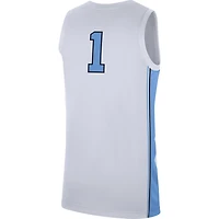 Men's Jordan Brand White North Carolina Tar Heels Replica Jersey