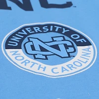 Men's Mitchell & Ness Carolina Blue North Tar Heels Double Clutch Premium T-Shirt