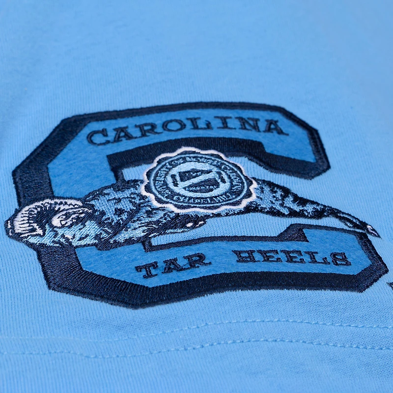 T-shirt premium Mitchell & Ness Carolina Blue North Tar Heels pour homme