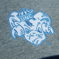 Men's Mitchell & Ness Light Blue North Carolina Tar Heels Head Coach Pullover Hoodie