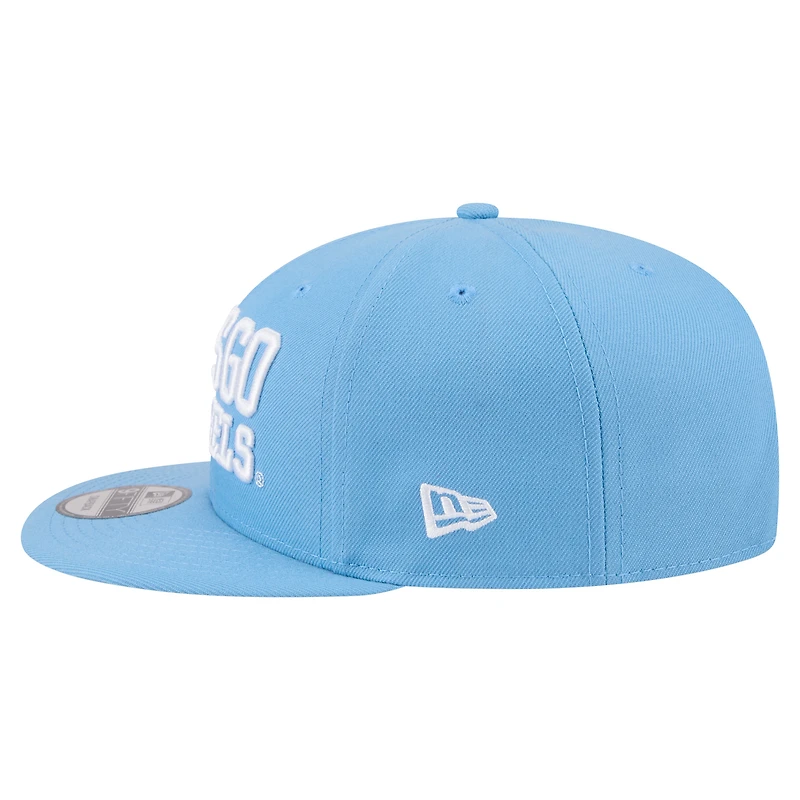 Men's New Era  Carolina Blue North Carolina Tar Heels Go Team 9FIFTY Snapback Hat
