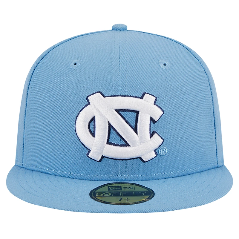 Men's New Era Light Blue North Carolina Tar Heels 59FIFTY Fitted Hat