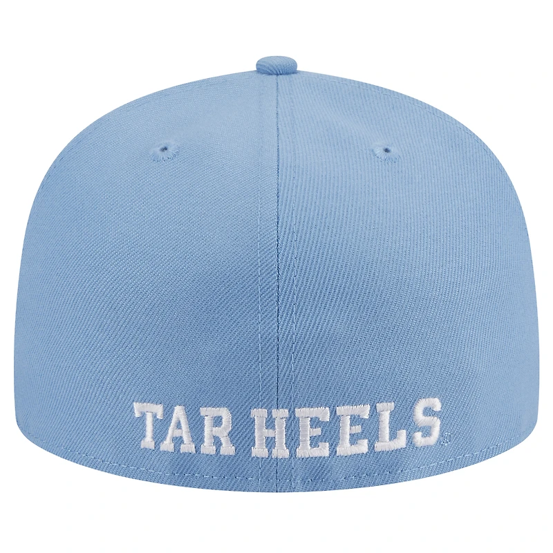 Men's New Era Light Blue North Carolina Tar Heels 59FIFTY Fitted Hat