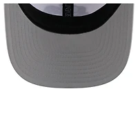 Casquette extensible à boutons-pression New Era blanche pour homme, modèle Perform Vault 9SEVENTY des Tar Heels de Caroline du Nord