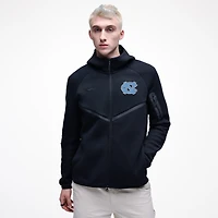Men's Nike Black North Carolina Tar Heels Tech Fleece Full-Zip Windrunner Hoodie
