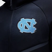 Men's Nike Black North Carolina Tar Heels Tech Fleece Full-Zip Windrunner Hoodie