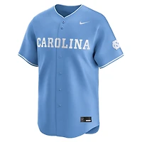 Maillot de baseball Nike Carolina Blue North Tar Heels pour homme, édition limitée