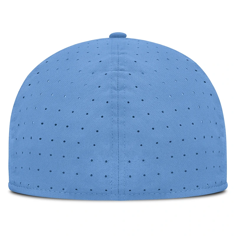 Casquette ajustée Nike Carolina Blue North Tar Heels Dugout True Dri-FIT pour homme