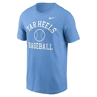 Men's Nike Carolina Blue North Tar Heels Essential Baseball Arch T-Shirt