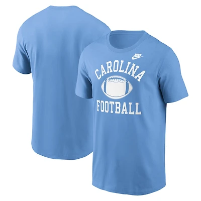 T-shirt Nike blanc pour homme avec logo Legacy Football Icon des Tar Heels de Caroline du Nord