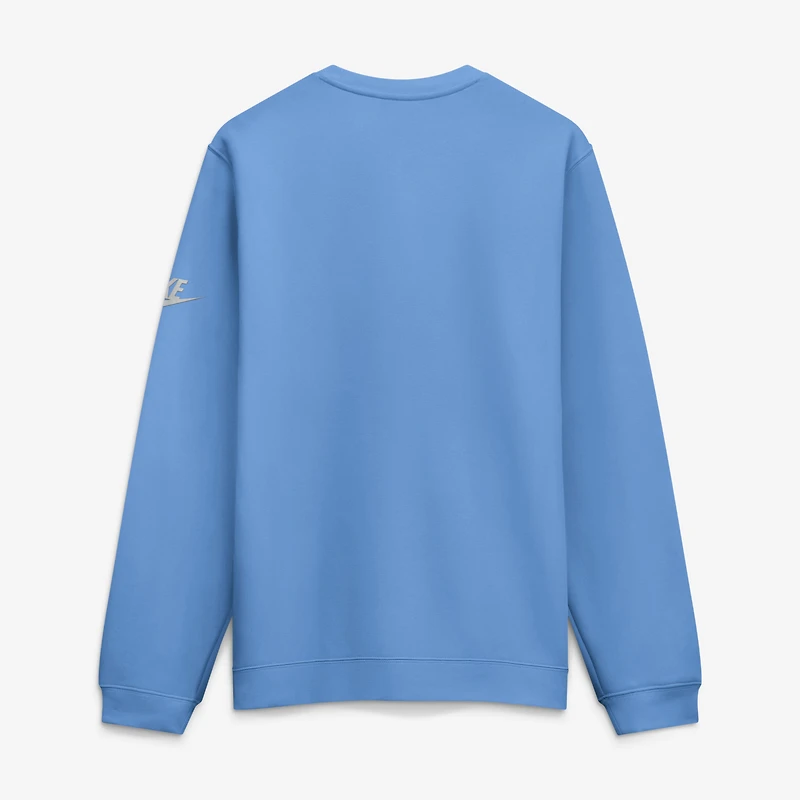 Sweat-shirt Nike Legacy bleu Caroline pour homme, North Carolina Tar Heels