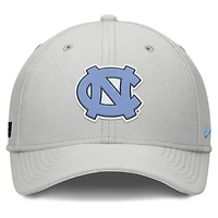 Men's Nike  Gray North Carolina Tar Heels Rise Practice Performance Flex Hat