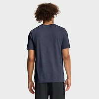 Men's Nike Heather Navy North Carolina Tar Heels Legacy Mantra Tri-Blend T-Shirt
