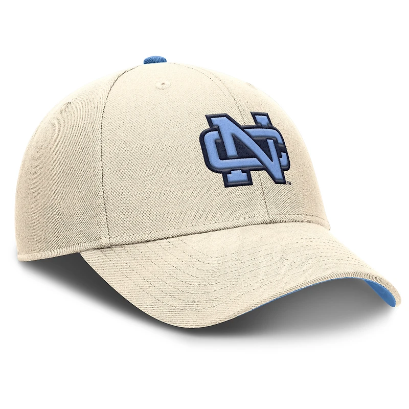 Men's Nike Natural North Carolina Tar Heels Rise Legacy Adjustable Hat