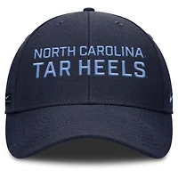 Men's Nike Navy North Carolina Tar Heels 2025 Sideline Rise Practice Adjustable Hat