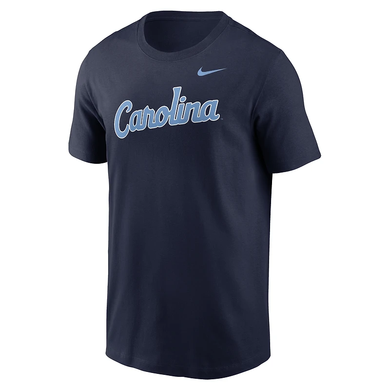 Men's Nike White North Carolina Tar Heels Baseball Wordmark T-Shirt