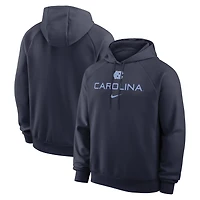 Men's Nike Navy North Carolina Tar Heels Premium Performance Raglan Dri-FIT Hoodie