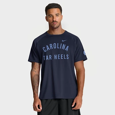 Men's Nike Navy North Carolina Tar Heels Premium Performance Ready Raglan Dri-FIT T-Shirt